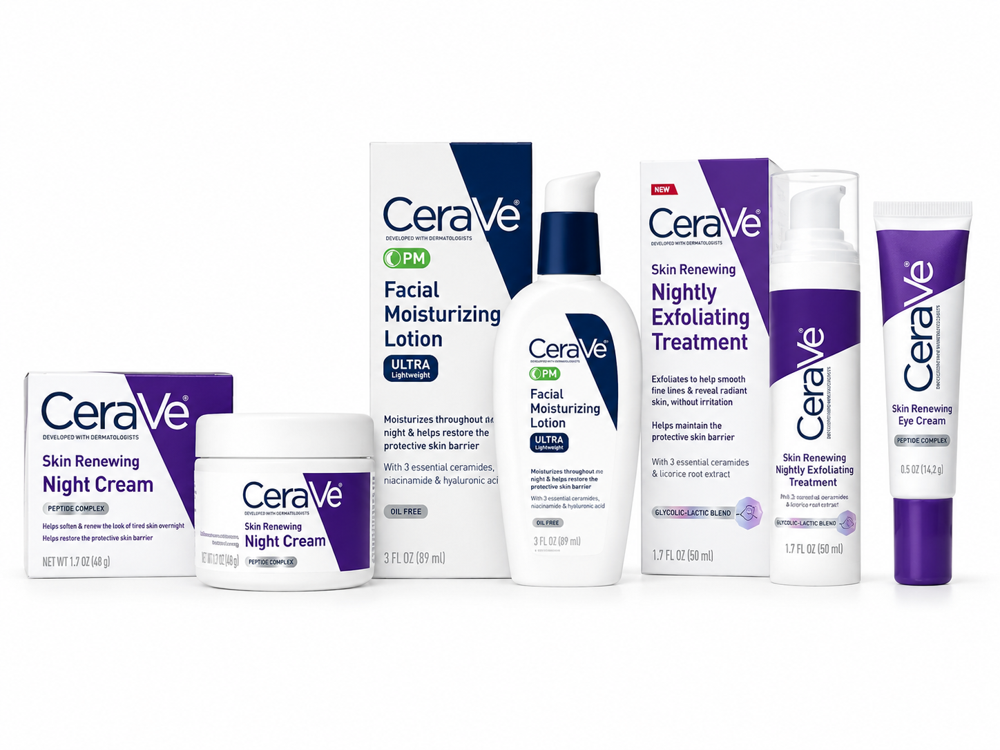  Detailed visual reference for CeraVe Night Cream Skincare in the facial creams category, created for shoppers in the UK comparing packaging, format and dry, sensitive, oily or combination skin routines. 